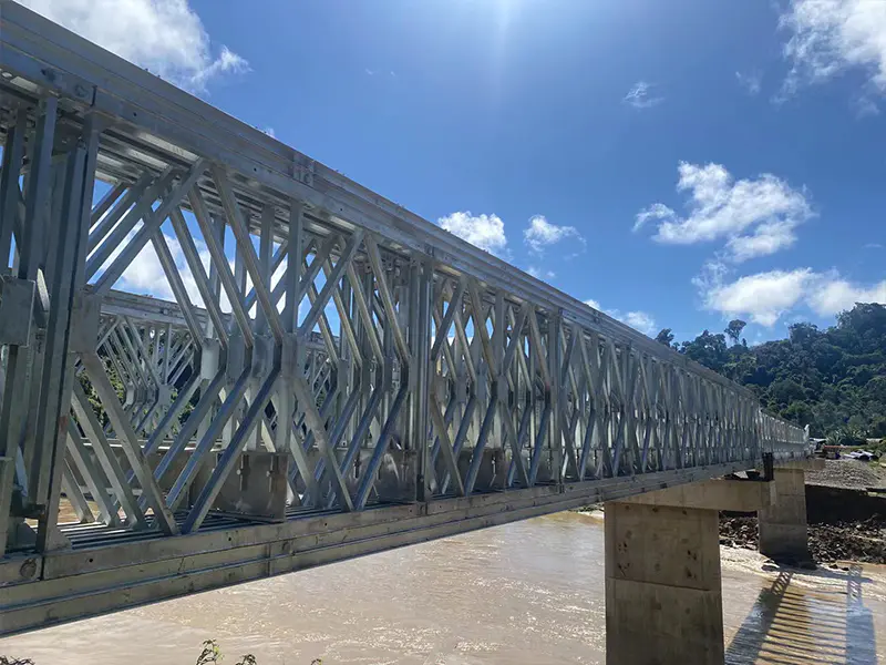 108 meter Bailey Bridge-projekt i Malaysia
