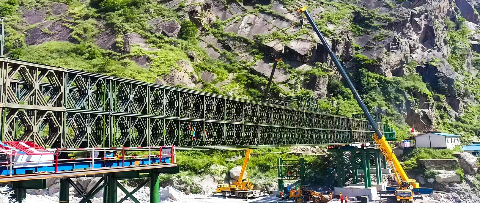 Jilong Port Lifeline Bridge i Nepal