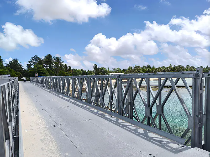 Kommunalt transportprojekt i Kiribati
