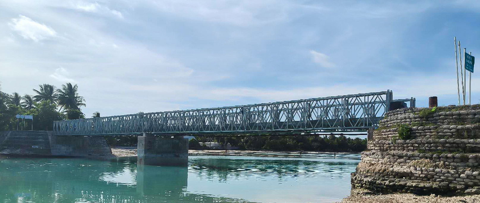 Kommunalt transportprojekt i Kiribati