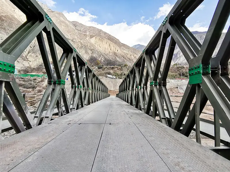 Skræddersyet Large Span Truss Bridge