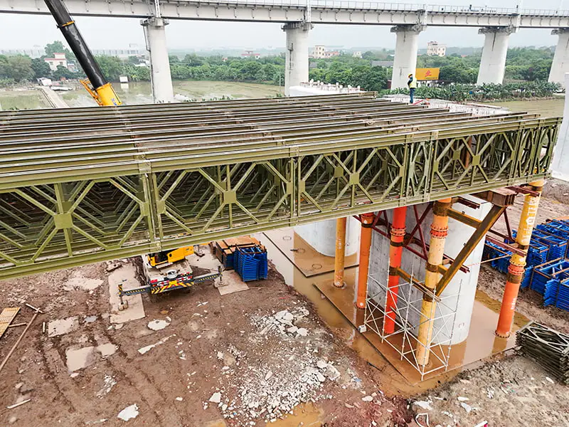 High-Speed ​​Rail Project Dedikeret Super Bailey Construction Support