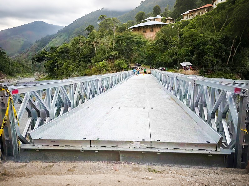CB100 Type Galvaniseret Tilpasset Bailey Bridge