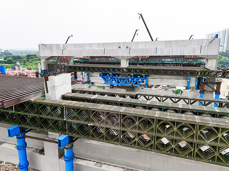 Stort spændvidde Heavy Load Super Bailey Construction Support